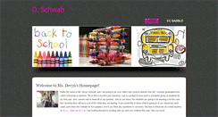 Desktop Screenshot of dschwab.weebly.com