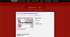 Desktop Screenshot of glamor-us.weebly.com