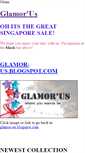 Mobile Screenshot of glamor-us.weebly.com