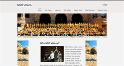 Desktop Screenshot of nsdvideos.weebly.com