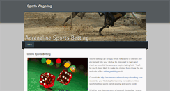 Desktop Screenshot of history-of-sports-gambling.weebly.com