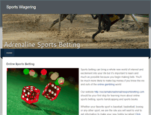 Tablet Screenshot of history-of-sports-gambling.weebly.com