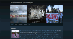 Desktop Screenshot of environmental-justice-project.weebly.com