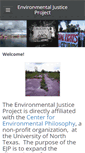 Mobile Screenshot of environmental-justice-project.weebly.com