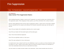 Tablet Screenshot of firesuppression.weebly.com