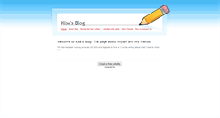 Desktop Screenshot of kisa-blog.weebly.com