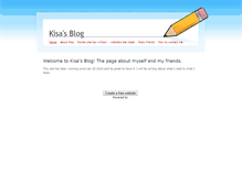 Tablet Screenshot of kisa-blog.weebly.com