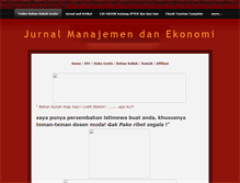 Tablet Screenshot of jurnal-manajemen.weebly.com