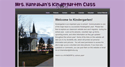 Desktop Screenshot of mrshanrahanskindergarten.weebly.com