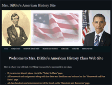 Tablet Screenshot of mrsdiritoshistoryclass.weebly.com