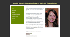 Desktop Screenshot of meredithdonnelly.weebly.com