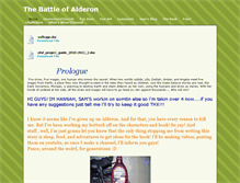Tablet Screenshot of alderonbook.weebly.com