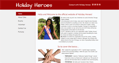 Desktop Screenshot of holidayheroes.weebly.com