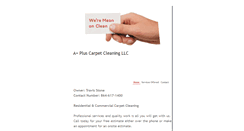 Desktop Screenshot of apluscarpetcleaning.weebly.com
