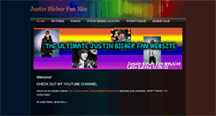 Desktop Screenshot of justinbieberfanswebsite.weebly.com