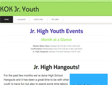 Tablet Screenshot of kokyjrhigh.weebly.com