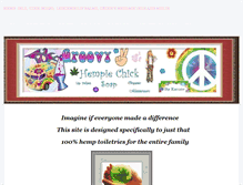Tablet Screenshot of hempiechickstore.weebly.com