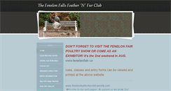 Desktop Screenshot of fenelonfeatherfurclub.weebly.com