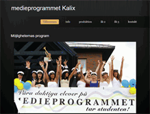 Tablet Screenshot of medieprogrammet.weebly.com