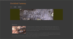 Desktop Screenshot of birchfieldfarmstay.weebly.com