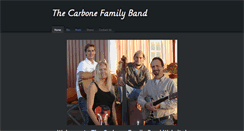 Desktop Screenshot of carbonefamilyband.weebly.com
