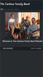 Mobile Screenshot of carbonefamilyband.weebly.com