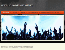 Tablet Screenshot of luisdavid.weebly.com