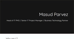 Desktop Screenshot of masudparvez.weebly.com