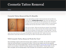 Tablet Screenshot of cosmetictattooremoval.weebly.com