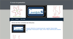 Desktop Screenshot of geek-adicto.weebly.com