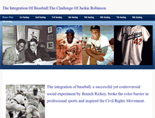 Tablet Screenshot of baseballjackierobinson.weebly.com