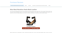Desktop Screenshot of footwearreviewsto.weebly.com