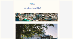 Desktop Screenshot of anchorinnbb.weebly.com