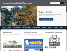 Tablet Screenshot of grymeslab.weebly.com