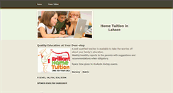 Desktop Screenshot of pk-tuition.weebly.com