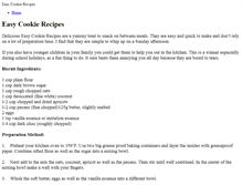 Tablet Screenshot of easycookierecipes.weebly.com