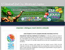 Tablet Screenshot of iydcelebration.weebly.com