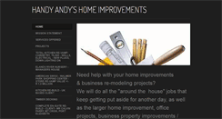 Desktop Screenshot of handyandyshome.weebly.com