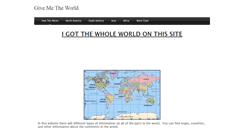 Desktop Screenshot of givemetheworld.weebly.com