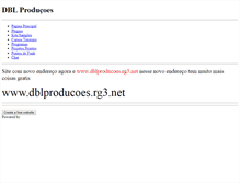 Tablet Screenshot of dblproducoes.weebly.com
