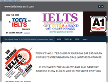 Tablet Screenshot of ieltsinkarachi.weebly.com