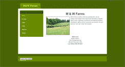 Desktop Screenshot of mandwfarms.weebly.com
