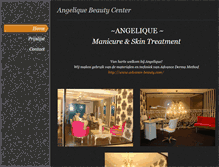 Tablet Screenshot of angeliquebeauty.weebly.com