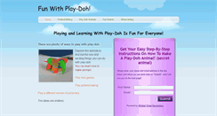 Desktop Screenshot of playdohgames.weebly.com