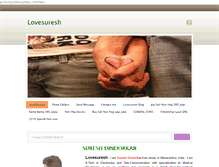 Tablet Screenshot of lovesuresh.weebly.com