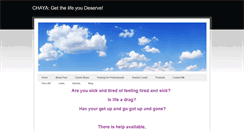 Desktop Screenshot of chaya.weebly.com