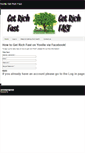 Mobile Screenshot of getrichfastyoville.weebly.com