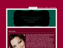 Tablet Screenshot of jmphotography32.weebly.com