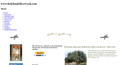 Desktop Screenshot of jerusalemolivewood.weebly.com