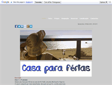 Tablet Screenshot of casaparaferias.weebly.com
